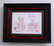 "Captured Her Black Heart" Sketch