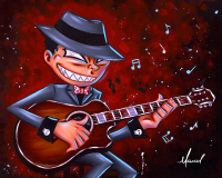 “Sinnerman” Oil Study • Size (unframed) 8" x 10"