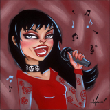 “Welcome To The Crossroads Show” Oil Study 2 • Size (unframed) 9" x 9"