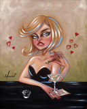 “The Tale Of The Unavailable” Oil Study 1 • Size (unframed) 8" x 10"