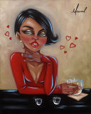 “The Tale Of The Unavailable” Oil Study 2 • Size (unframed) 8" x 10"