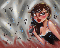 “Curtain Call” Oil Study 2 • Size (unframed) 8" x 10"