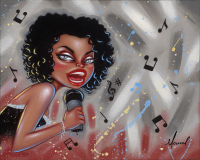 “Curtain Call” Oil Study 3 • Size (unframed) 8" x 10"