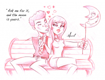 "The Moon is Yours" Sketch